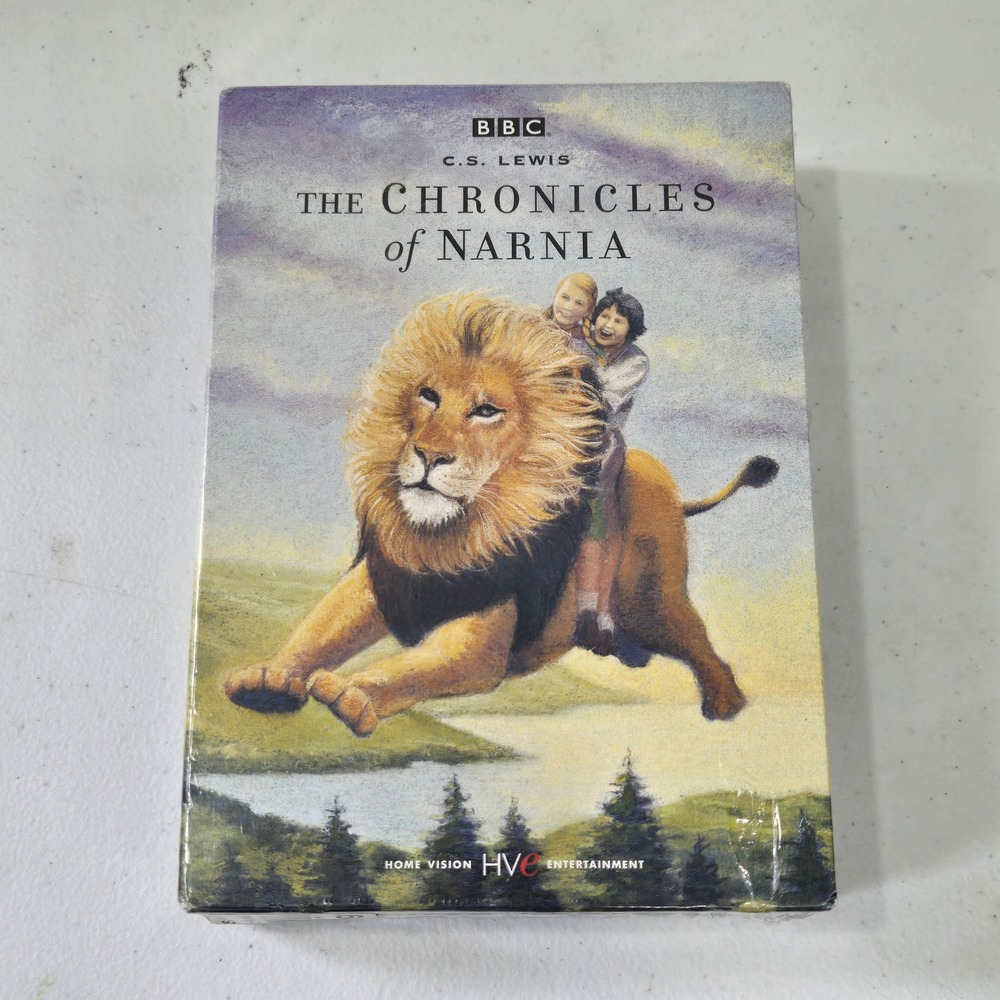 BBC The Chronicles of Narnia 3 DVD Box Set C.S. Lewis Lion Witch Wardrobe NEW